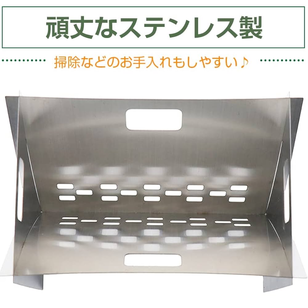 Amazon | Kaitou バーベキュー コンロ 折りたたみ ステンレス
